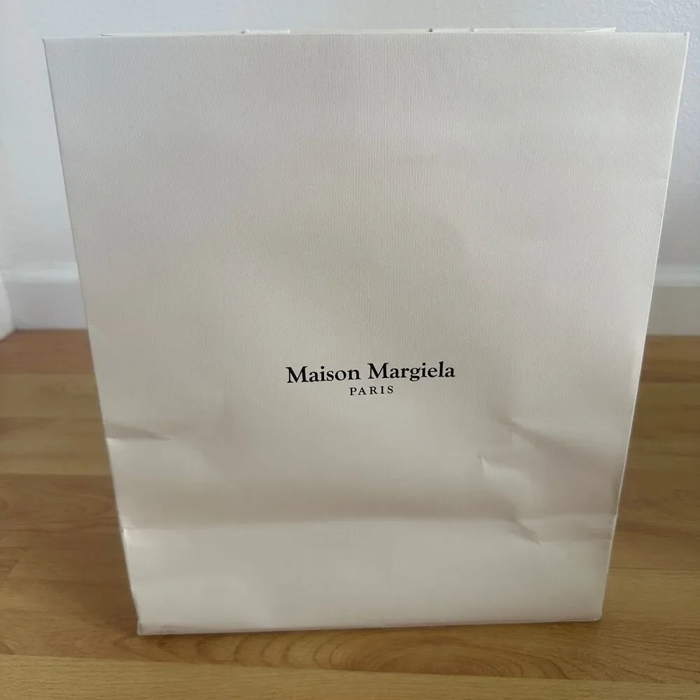 Maison Margiela Paper Shopping Bags Bundle x3 - 1 white medium & 2 white large